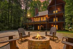 Rockin' River by Mountain Oasis | Trout Fishing Cabin Coosawatte - Image 2