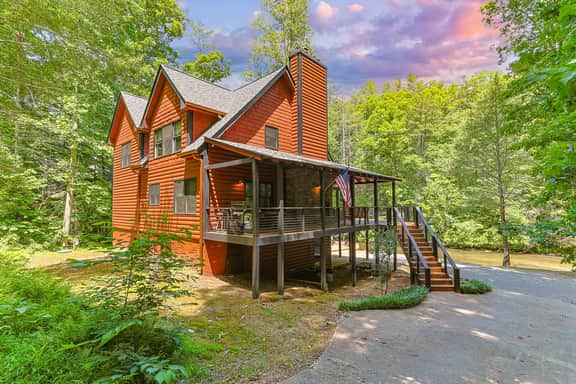 Rockin' River by Mountain Oasis | Trout Fishing Cabin Coosawatte - Image 5