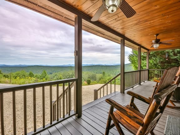 Hazy Horizons by Mountain Oasis | Blue Ridge Mountain Views - Image 1