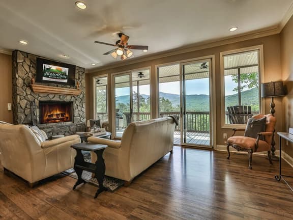 Sunrise Ridge by Mountain Oasis | North Georgia Mountain View - Image 1
