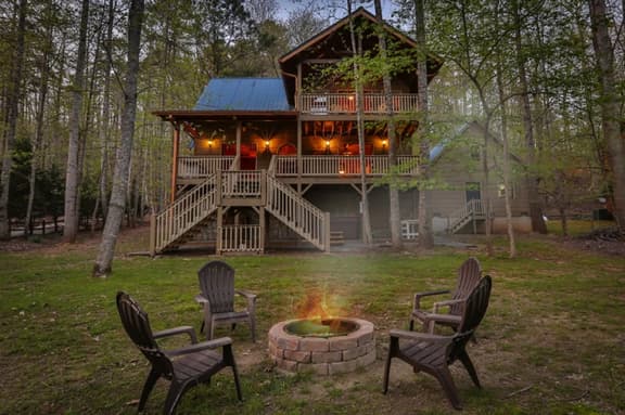 Deer River Retreat by Mountain Oasis | Waterfront Cabin - Image 1
