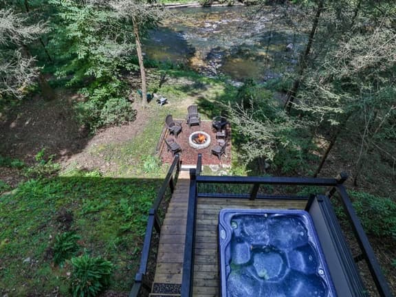 River Spirit by Mountain Oasis | Creekfront Trout Fishing - Image 1