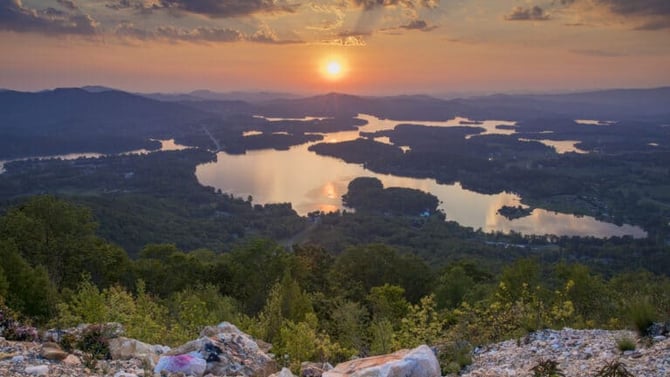 The Prettiest Lakes in North Georgia