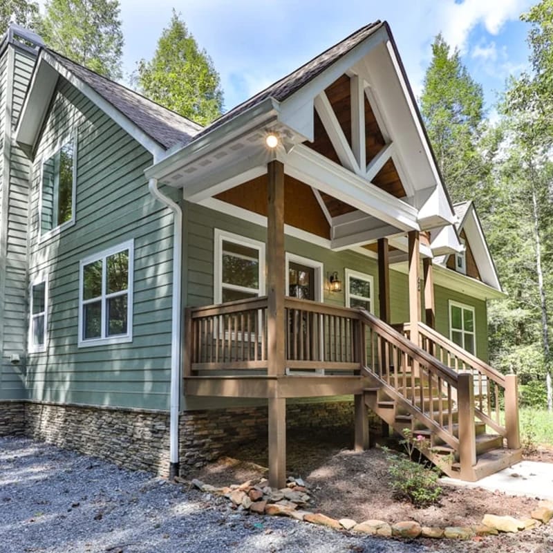 Cascading Falls Retreat by Mountain Oasis | Mountaintown Creek