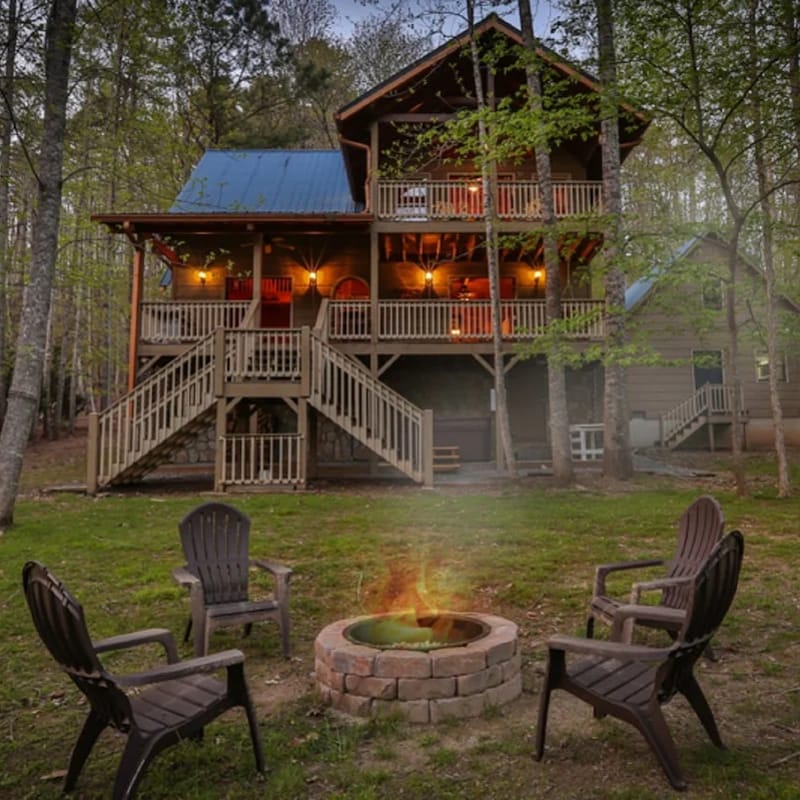 Deer River Retreat by Mountain Oasis | Waterfront Cabin
